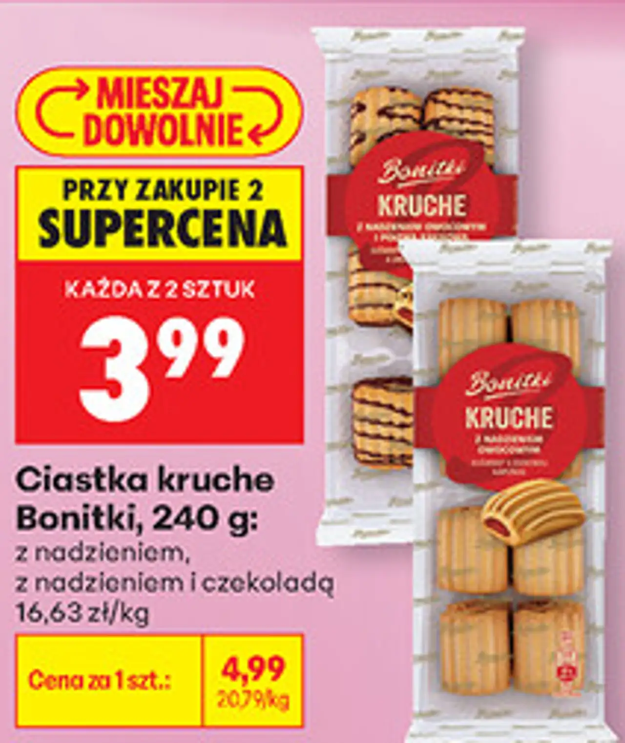 Ciastka kruche Bonitki, 240 g