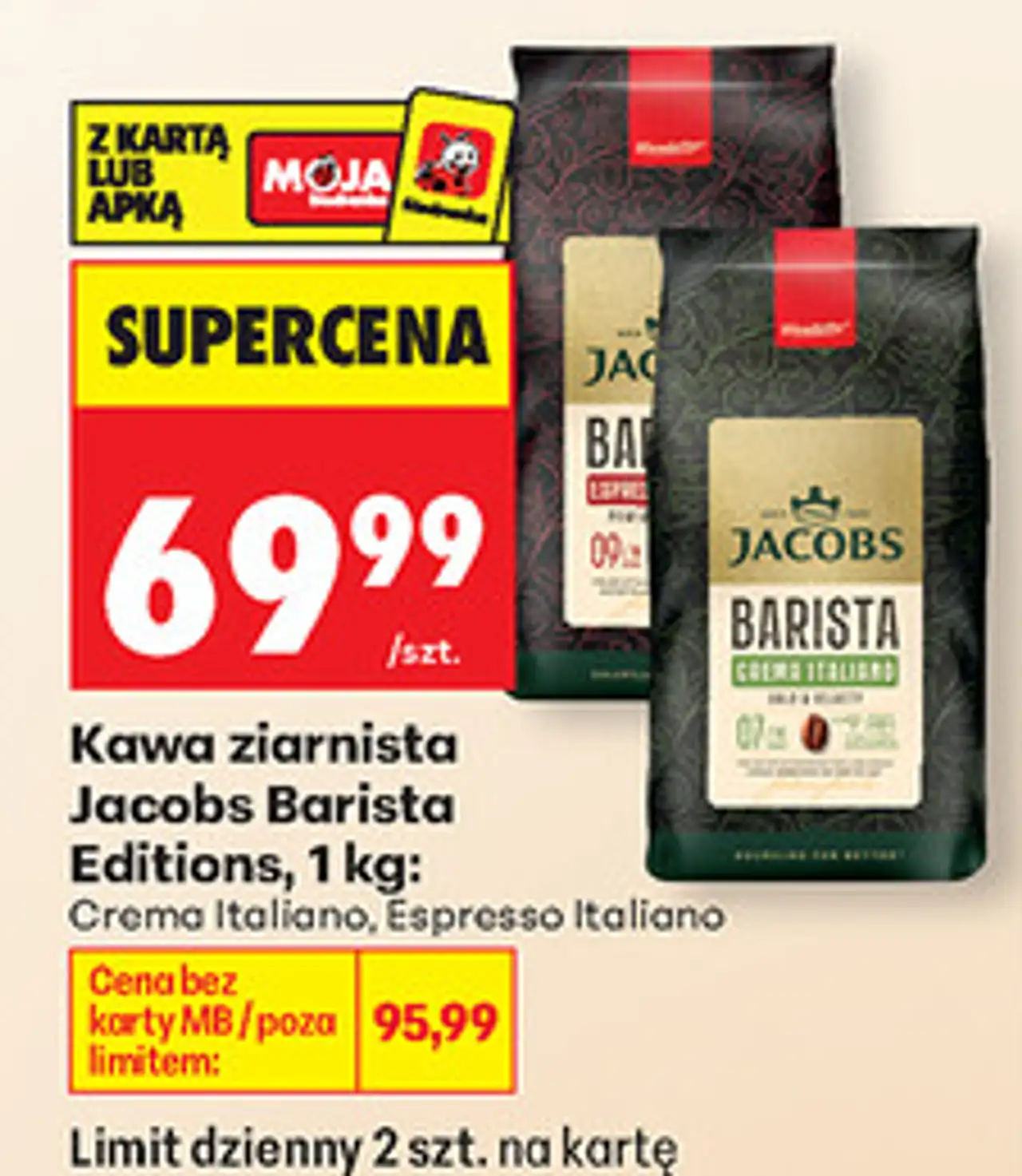 Kawa ziarnista Jacobs Barista Editions, 1 kg