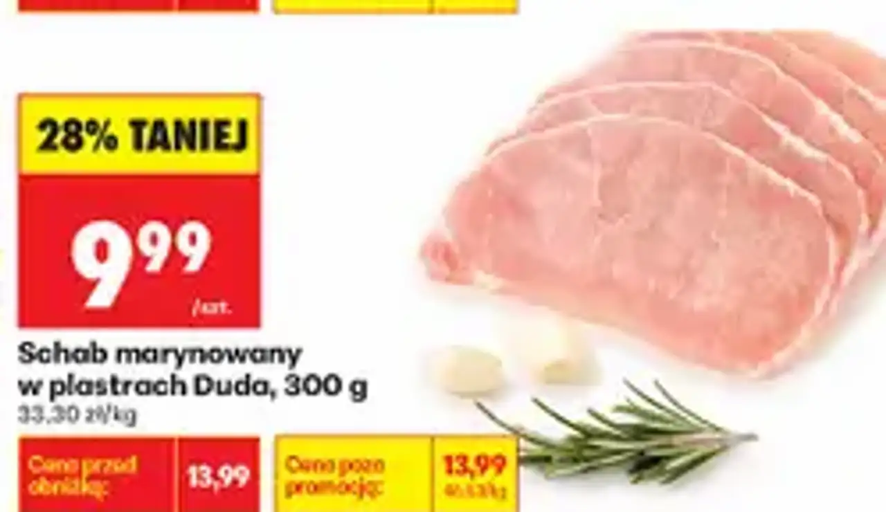 Schab marynowany w plastrach Duda, 300 g