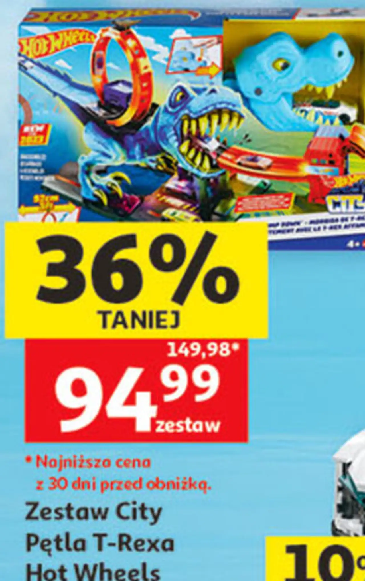 Zestaw City Pętla T-Rexa Hot Wheels