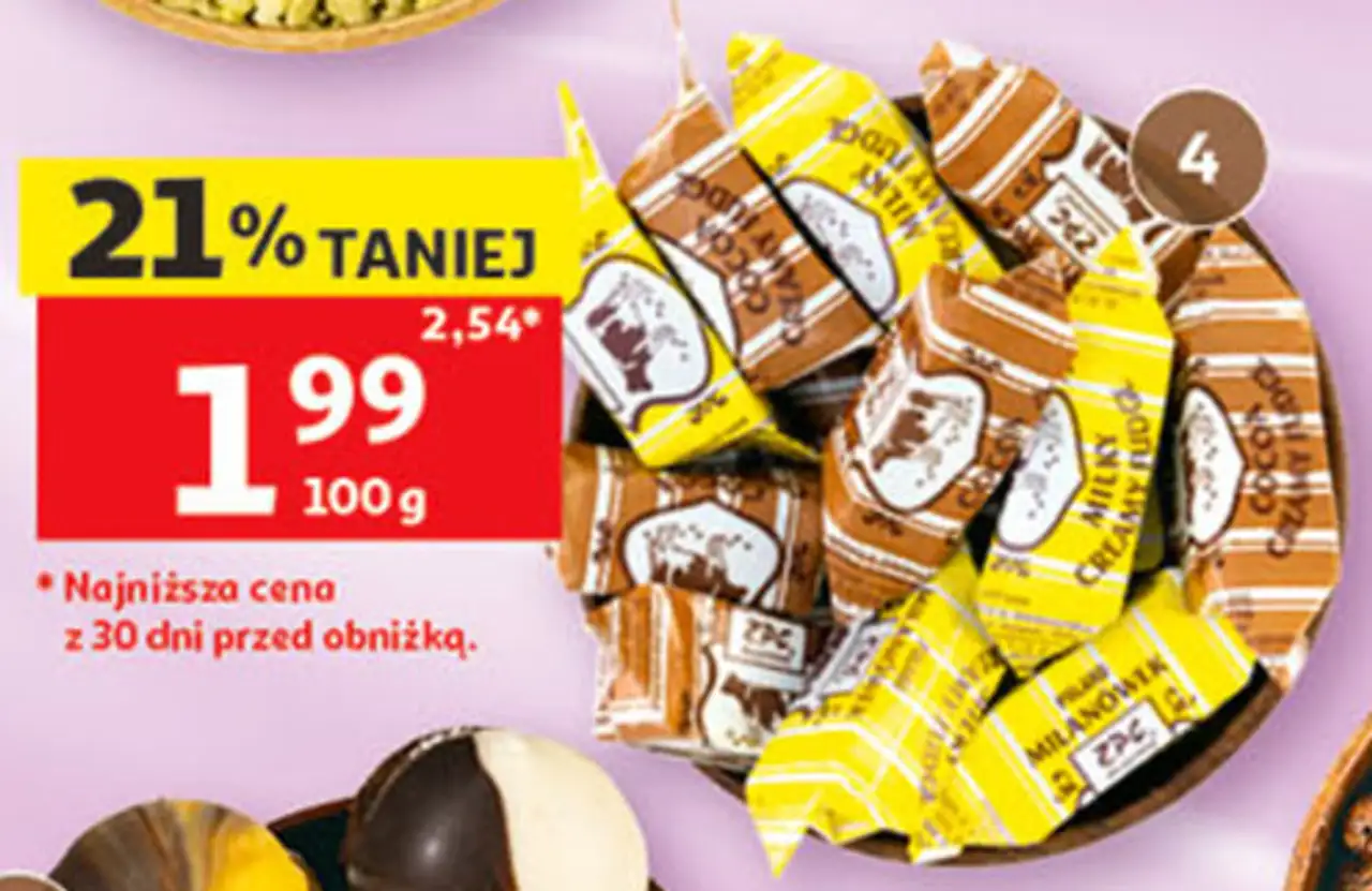 Krówki z Milanówka mleczne lub kakaowe luzem lub w opakowaniu