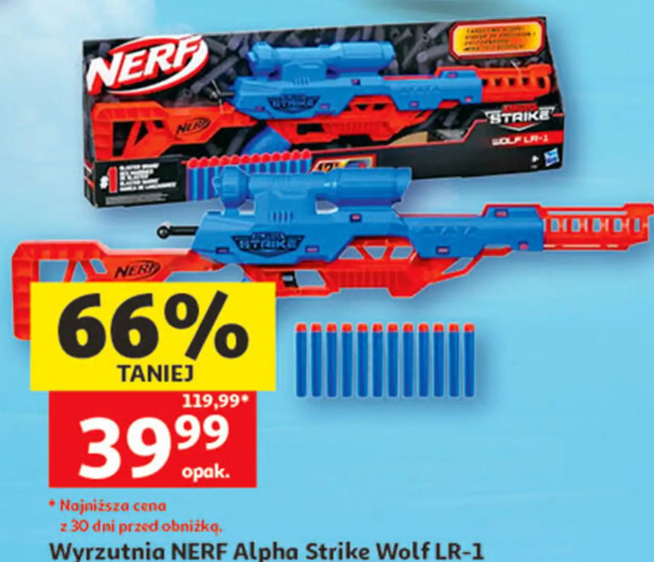 Wyrzutnia NERF Alpha Strike Wolf LR-1