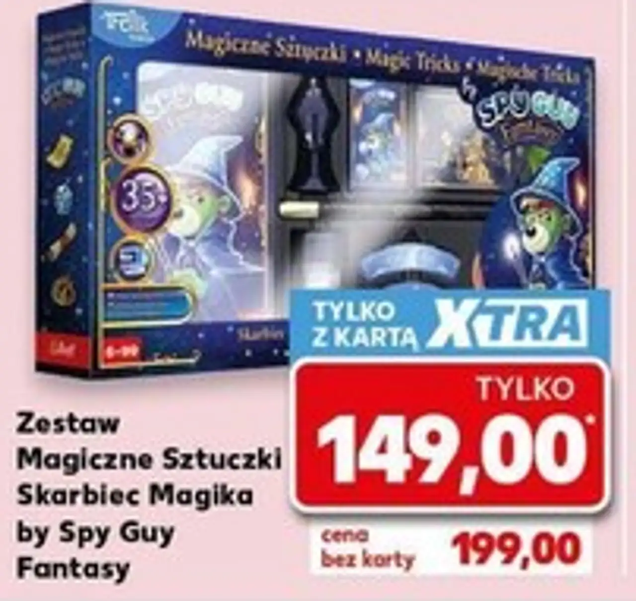 Zestaw Magiczne Sztuczki Skarbiec Magika by Spy Guy Fantasy
