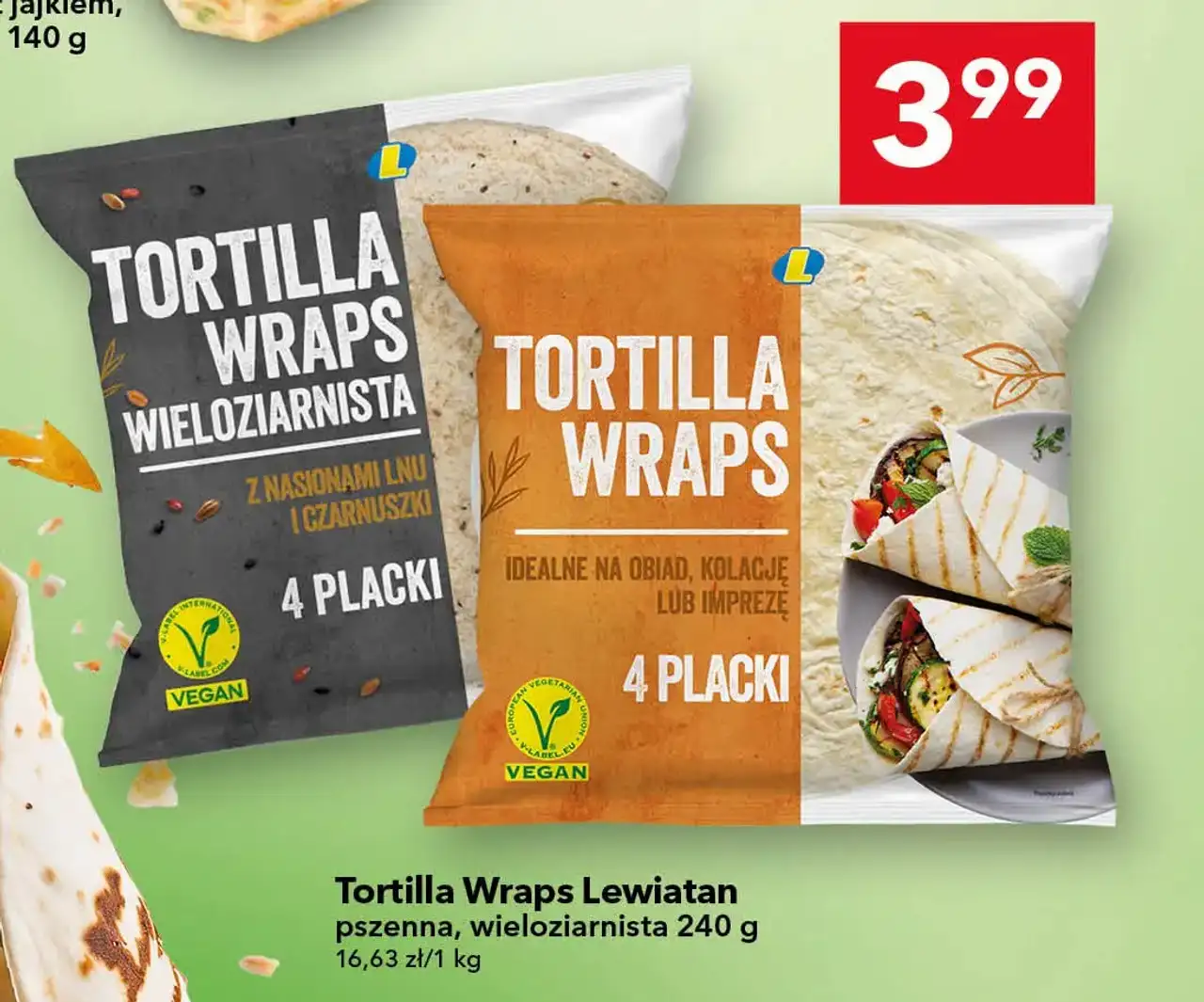 Tortilla Wraps Lewiatan 240 g