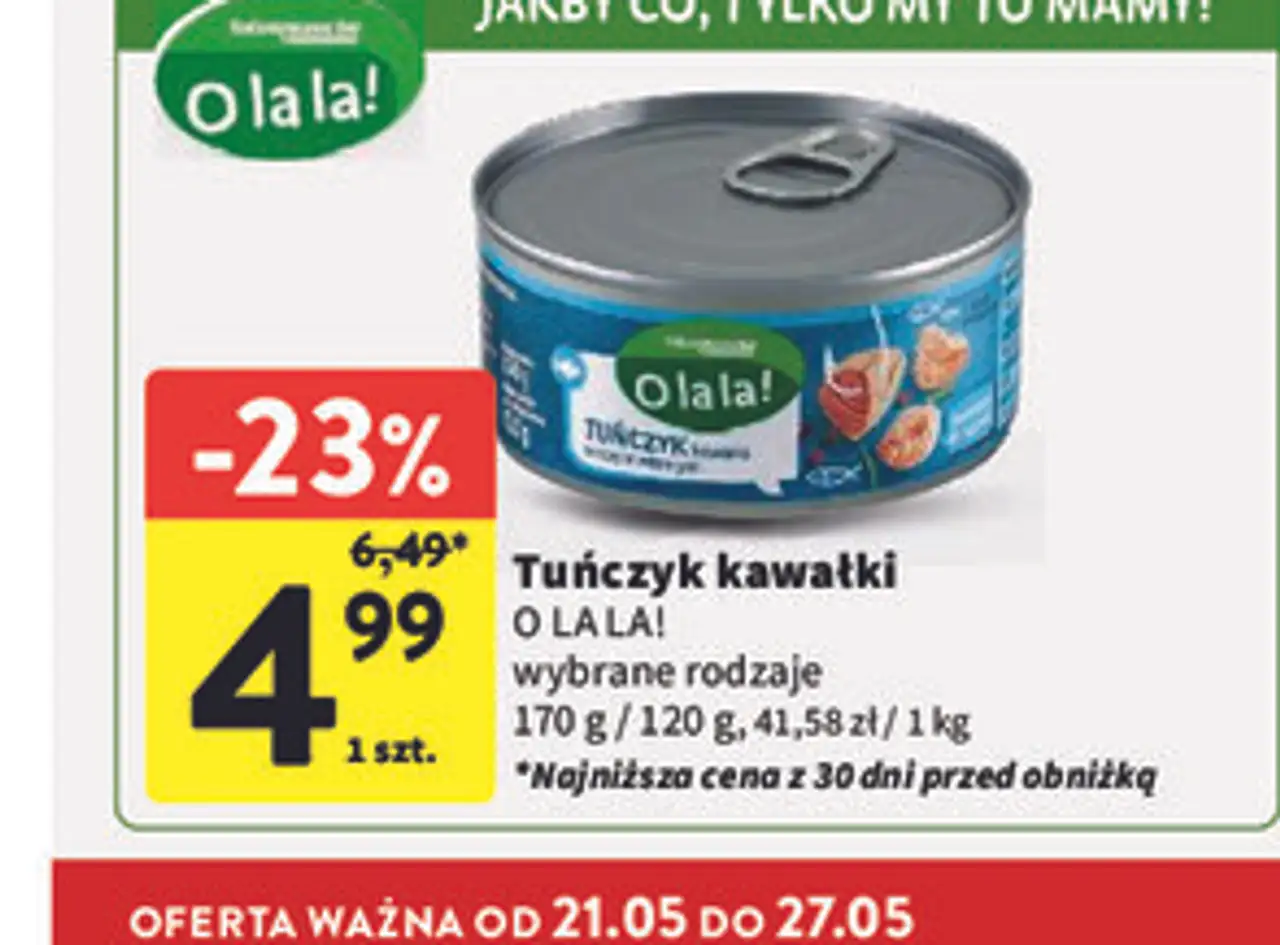 Tuńczyk kawałki wybrane rodzaje
