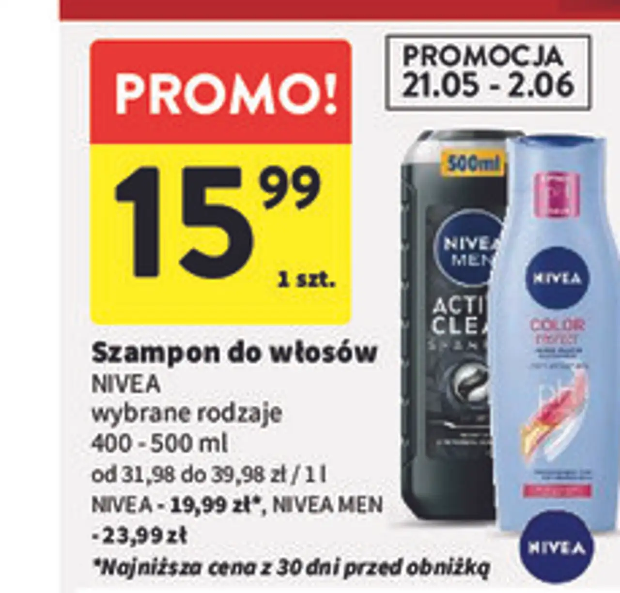 Szampon do włosów NIVEA