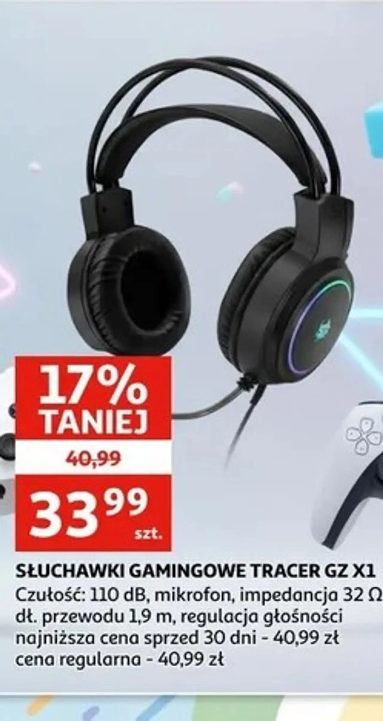Słuchawki gamingowe Tracer GZ X1