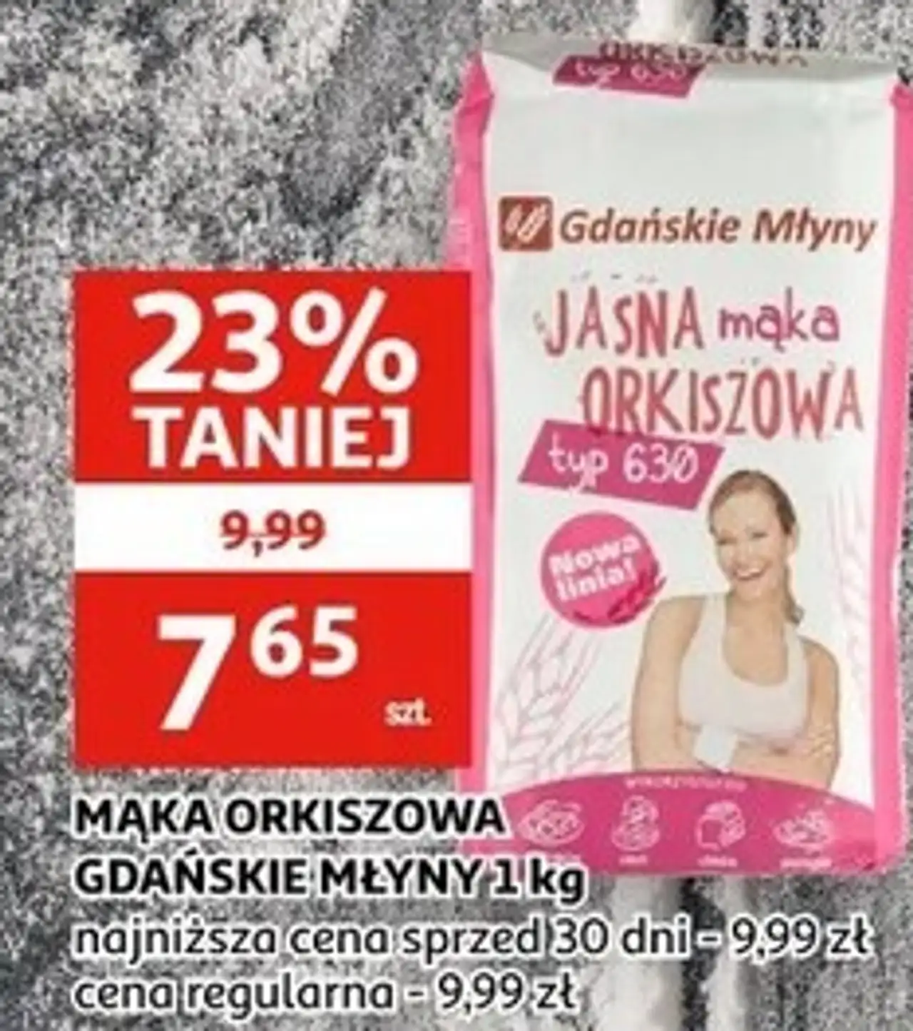 MĄKA ORKISZOWA GDAŃSKIE MŁYNY 1 kg