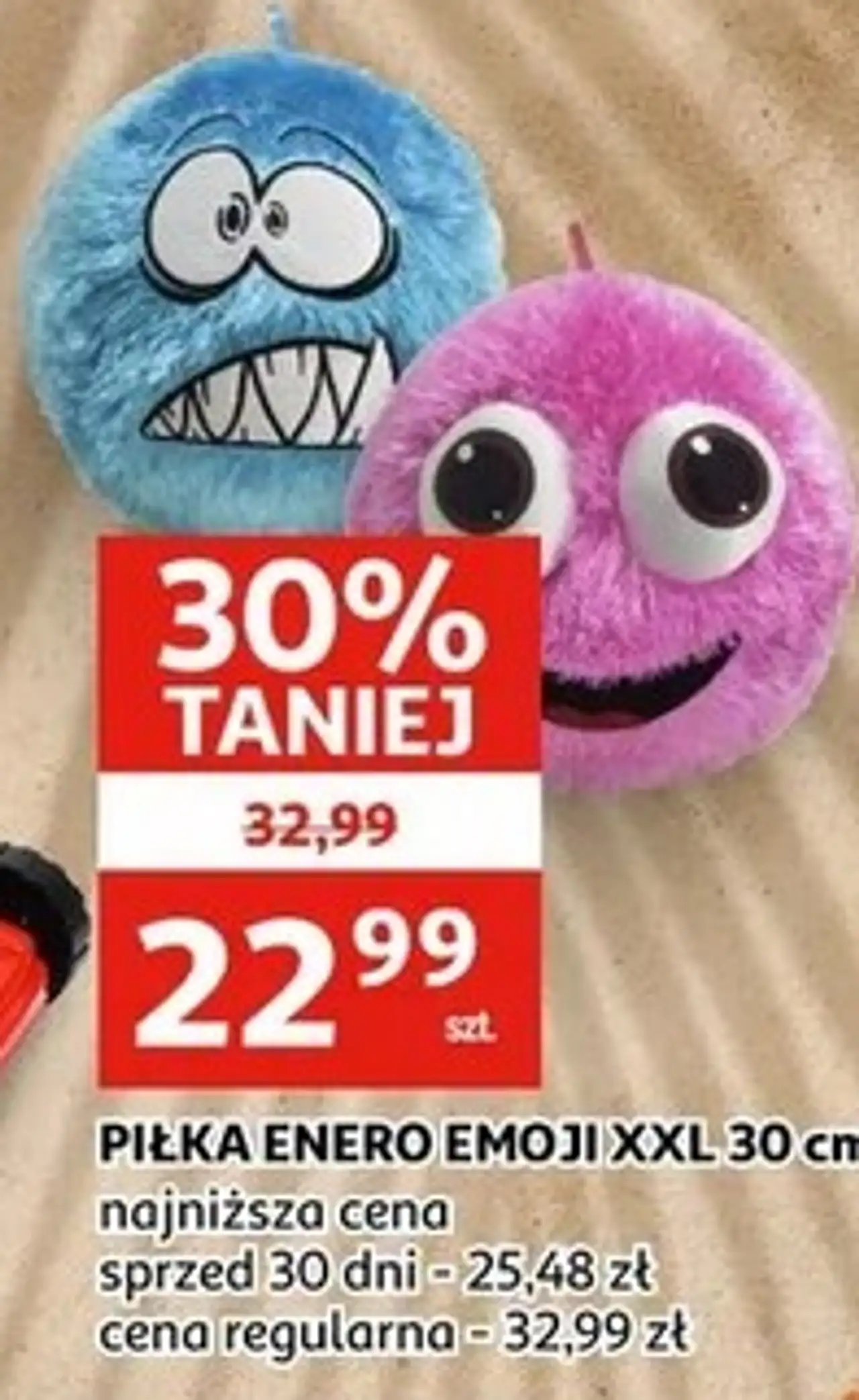 Piłka Enero Emoji XXL 30 cm