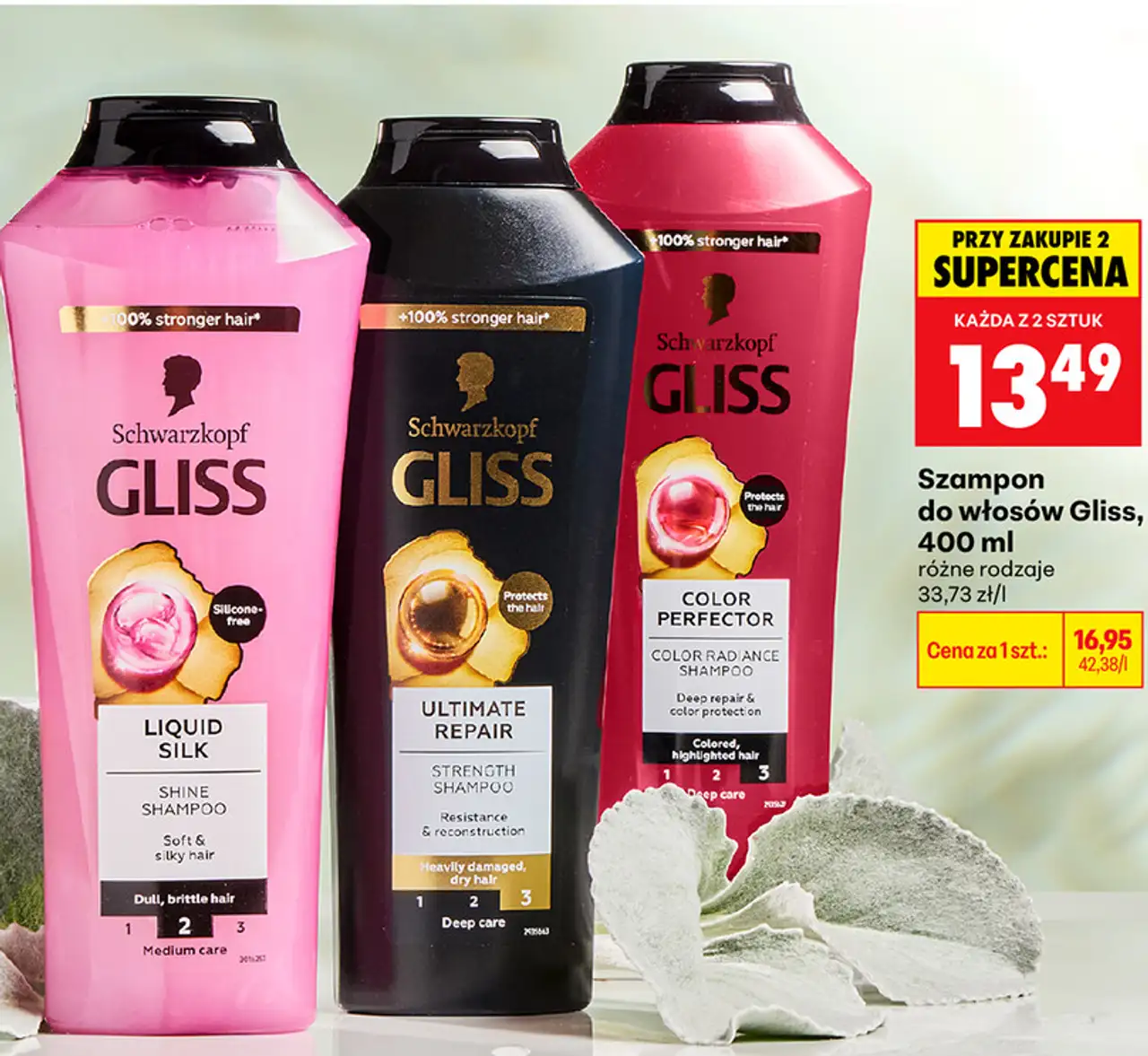 Szampon do włosów Gliss