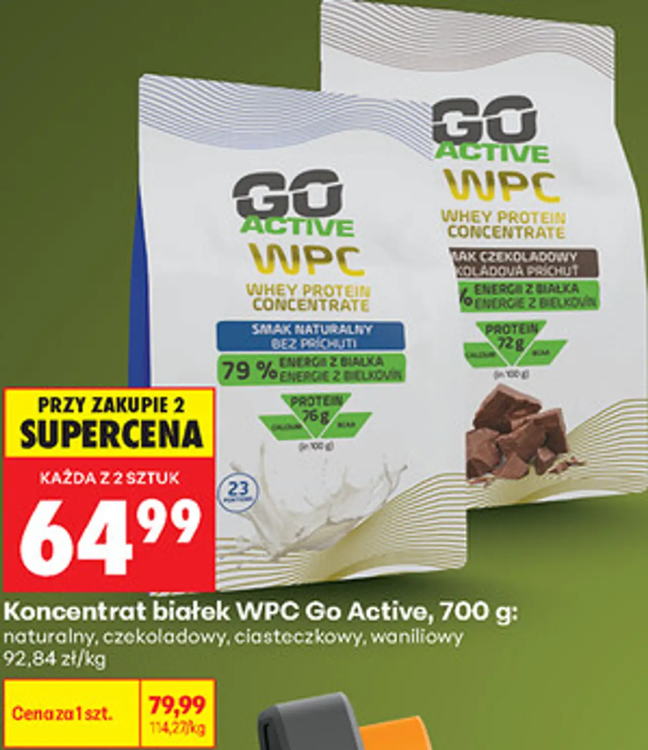 Koncentrat białek WPC Go Active