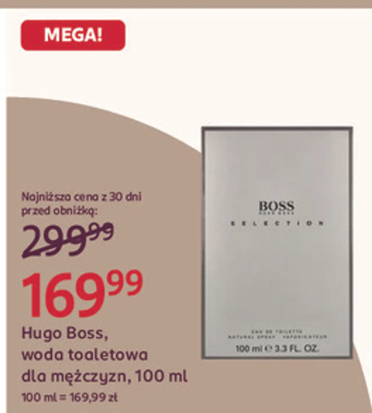 Hugo Boss, woda toaletowa dla mężczyzn, 100 ml