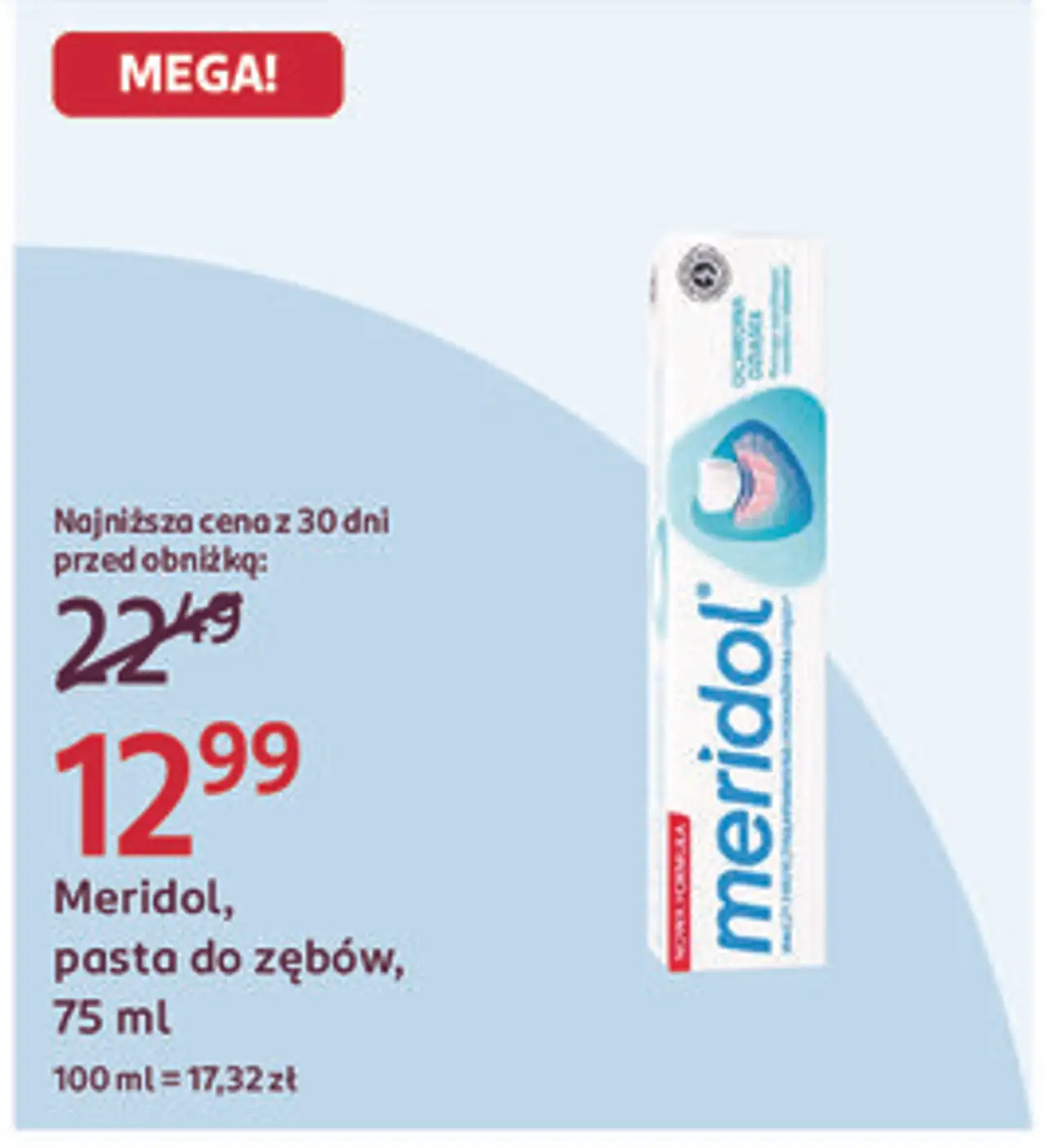 Meridol, pasta do zębów, 75 ml
