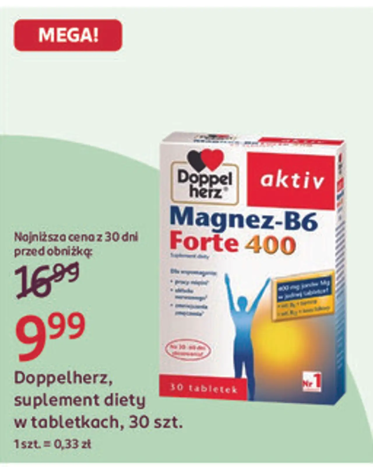 Doppelherz, suplement diety w tabletkach, 30 szt.