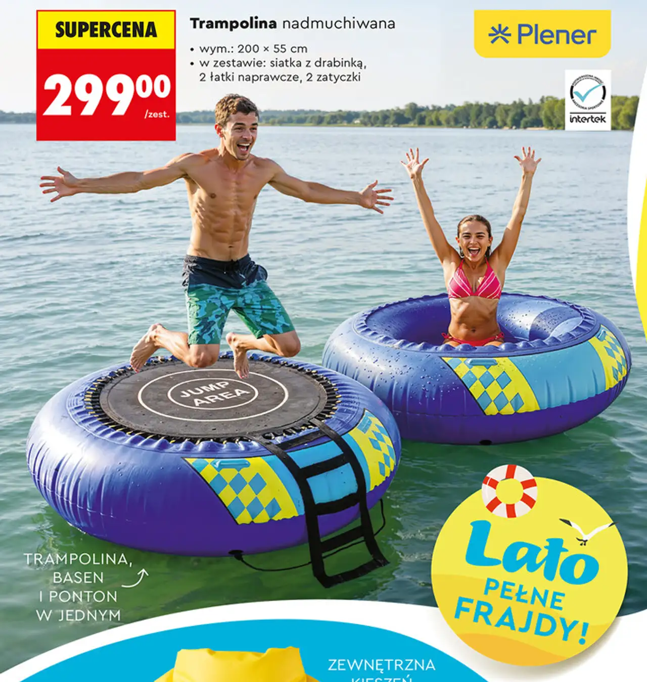 Trampolina nadmuchiwana
