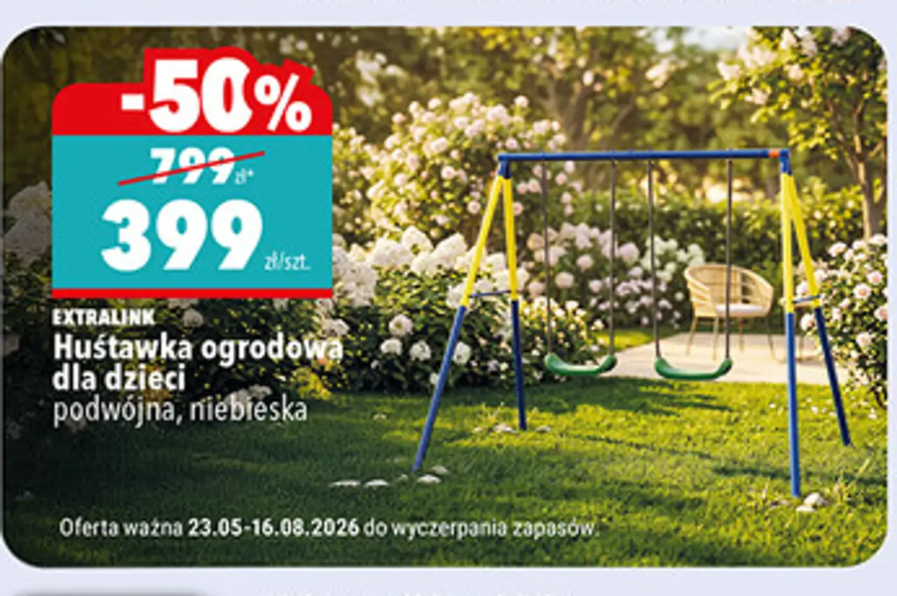EXTRALINK Huśtawka ogrodowa dla dzieci