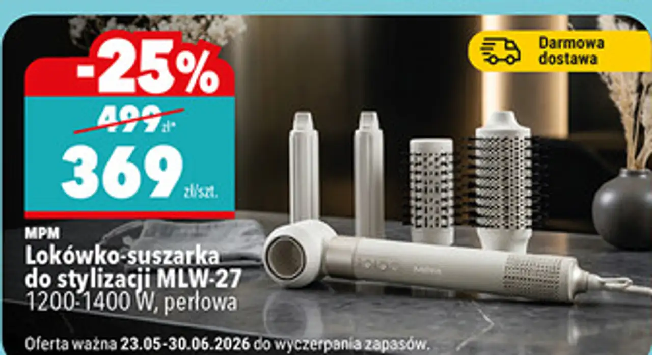 Lokówko-suszarka do stylizacji MLW-27