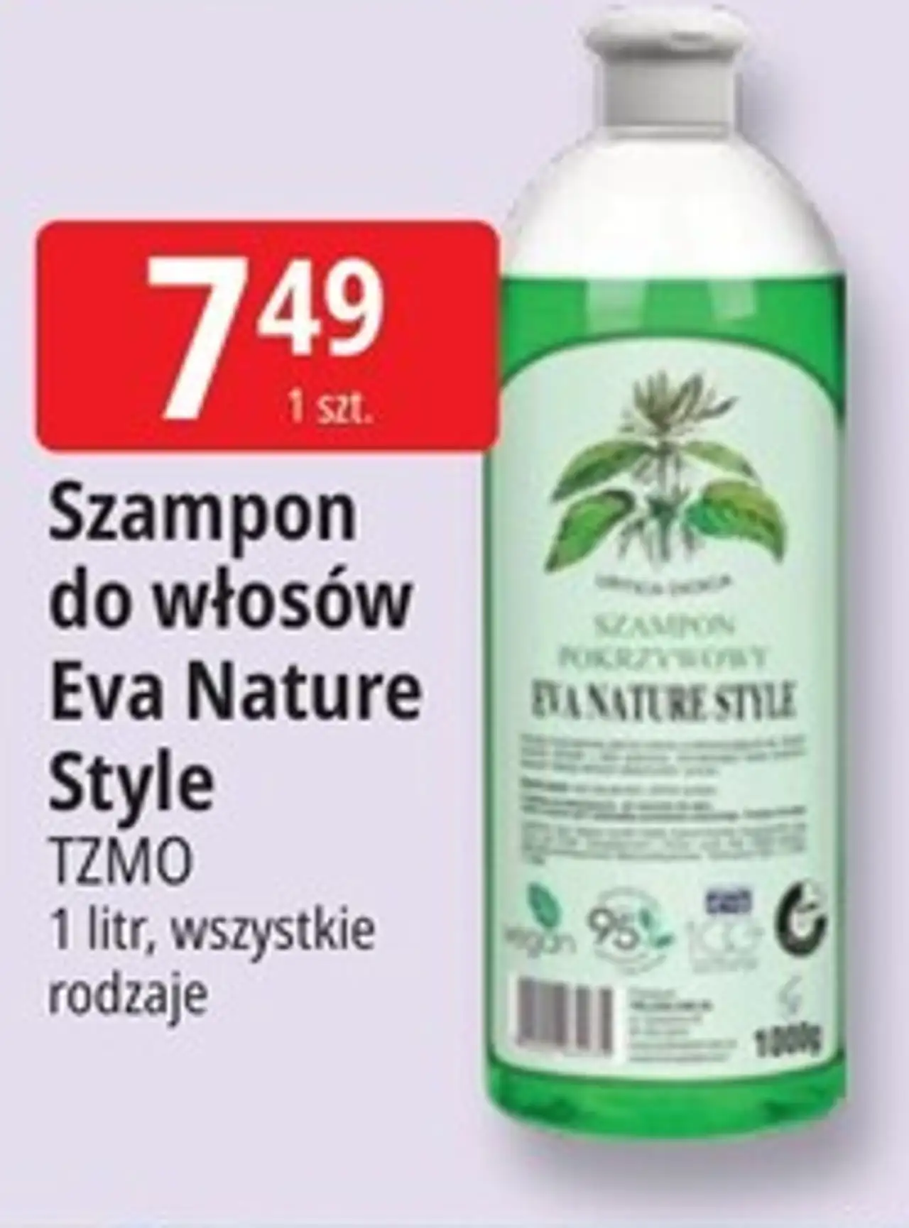 Szampon do włosów Eva Nature Style