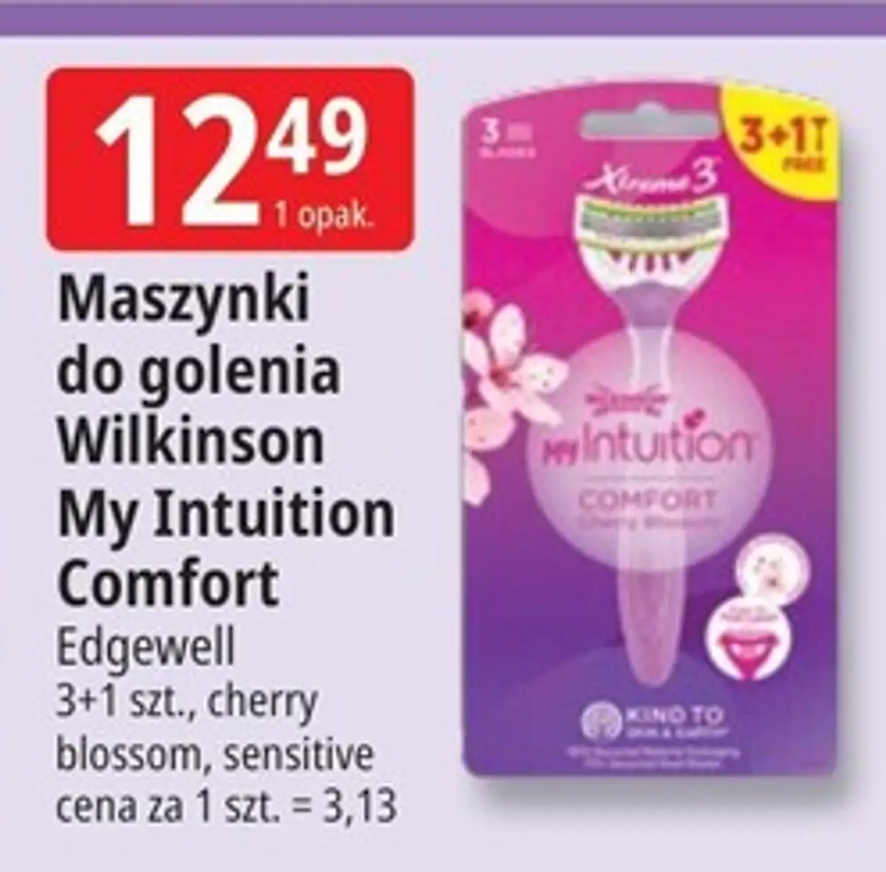 Maszynki do golenia Wilkinson My Intuition Comfort