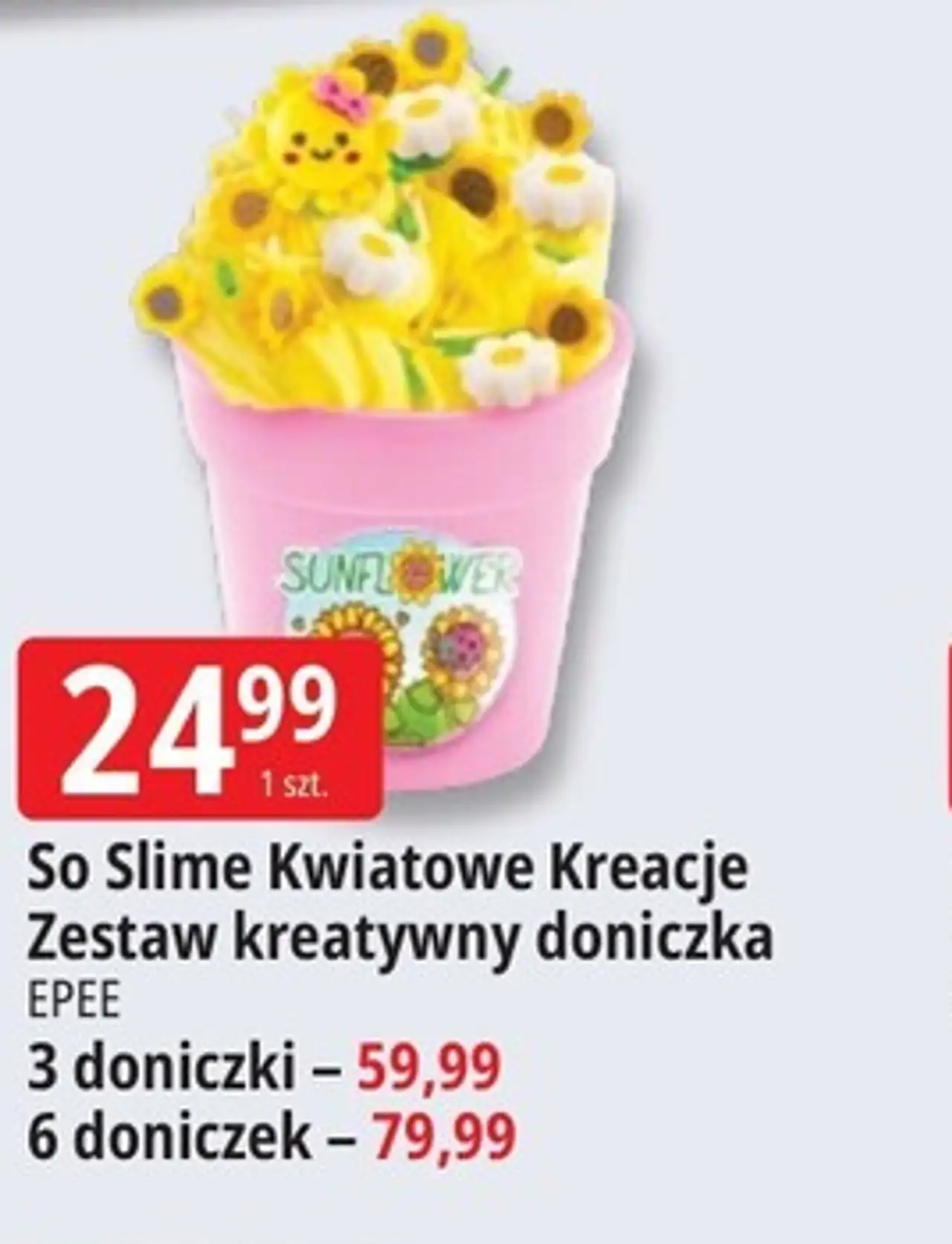 So Slime Kwiatowe Kreacje Zestaw kreatywny doniczka