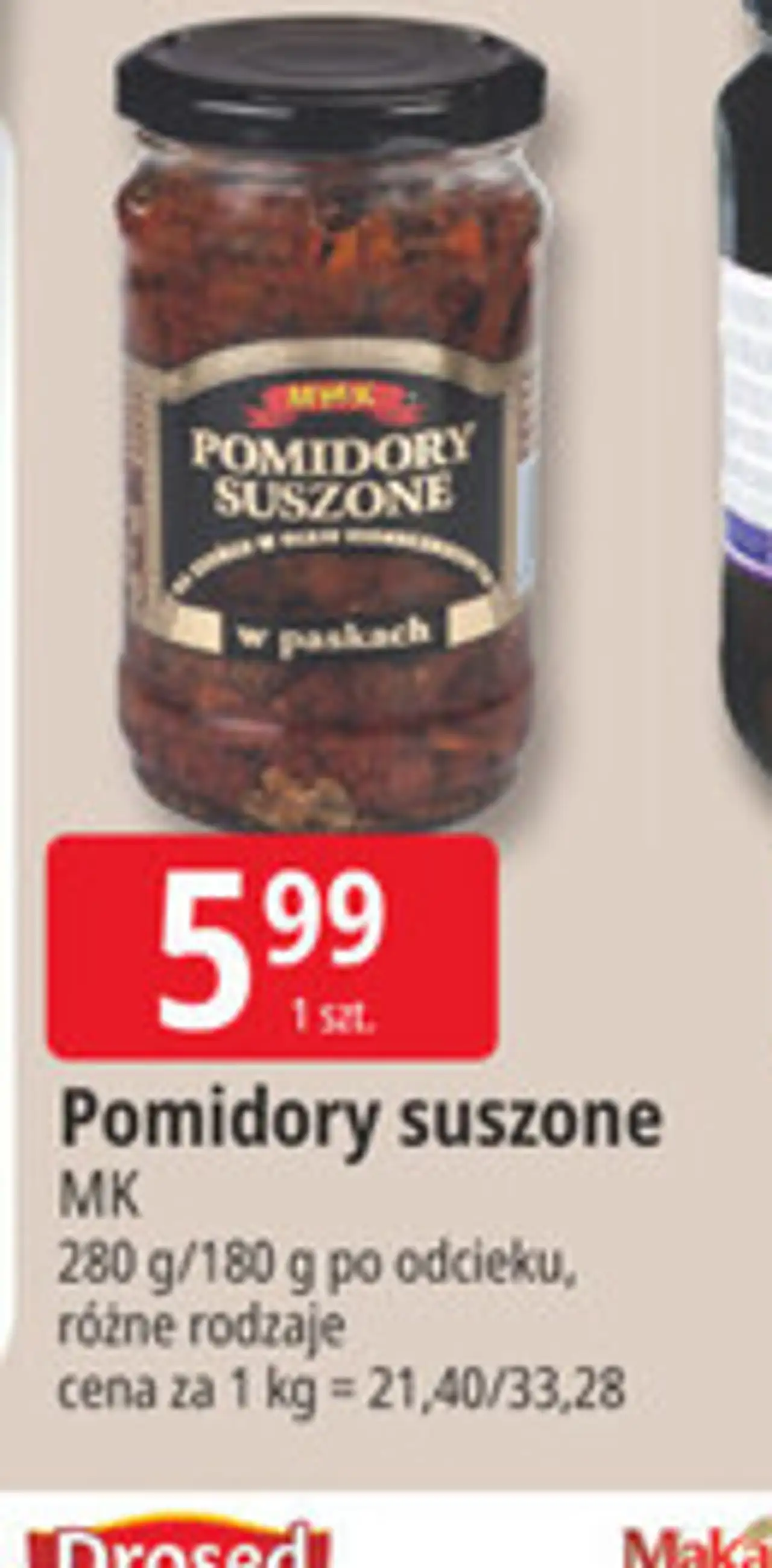Pomidory suszone MK