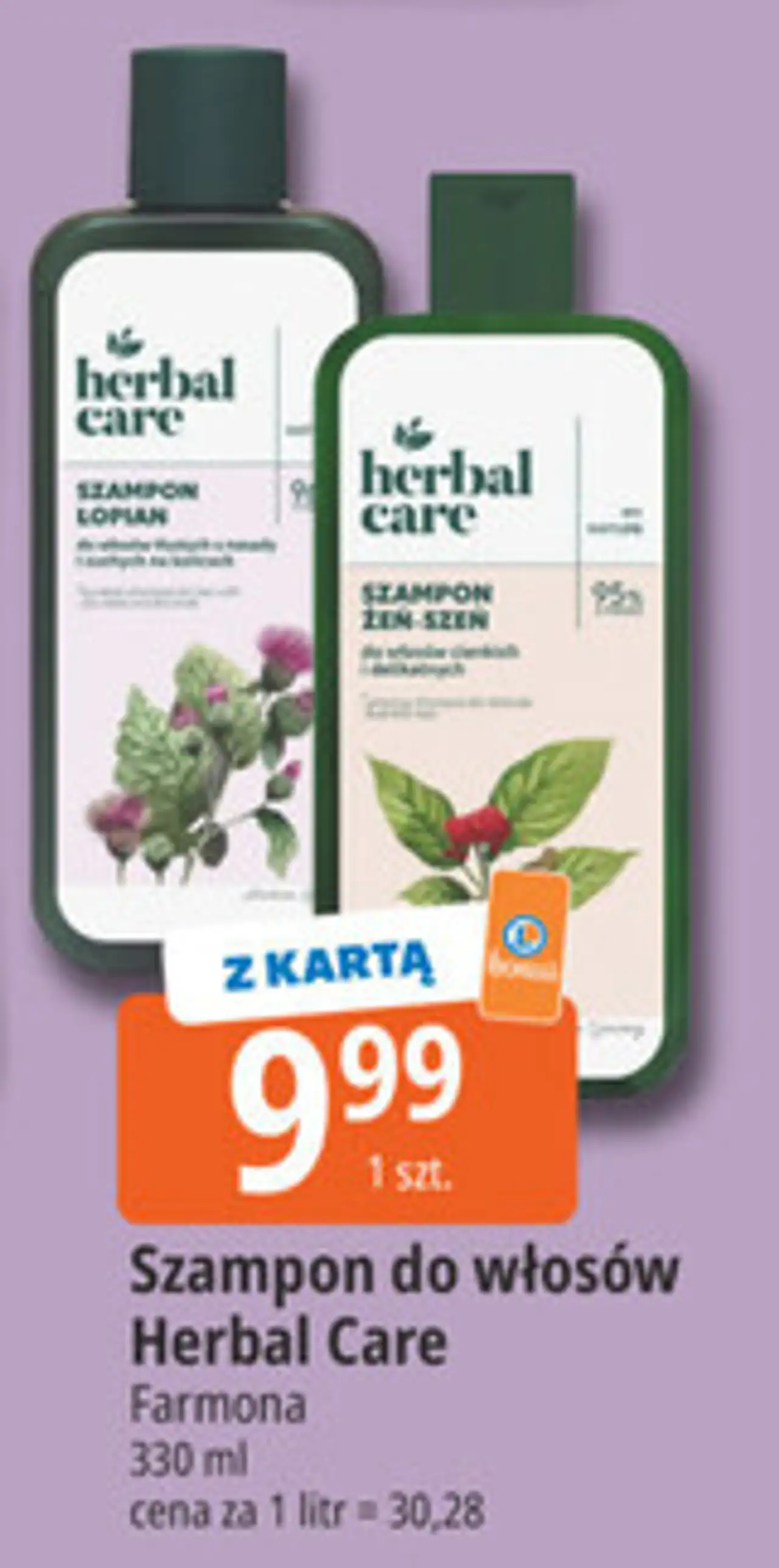Szampon do włosów Herbal Care