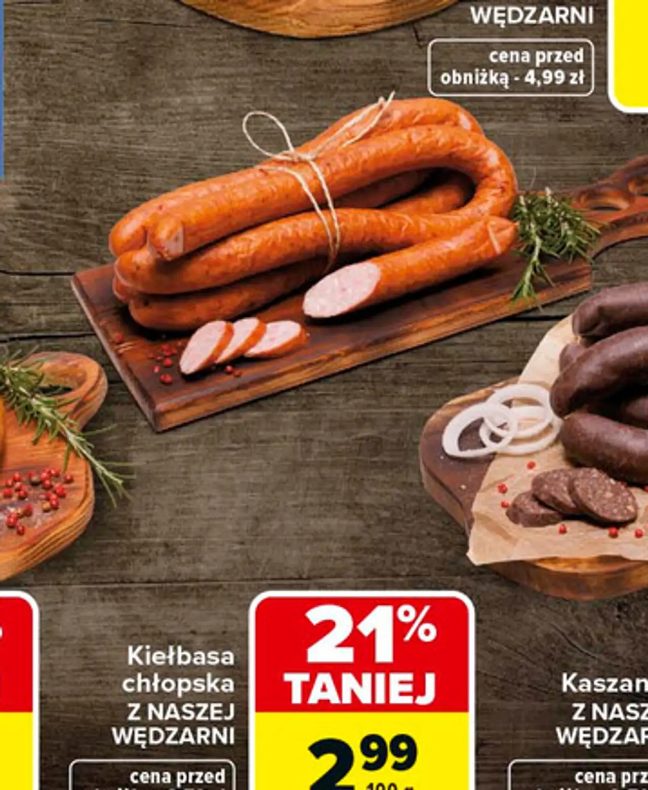 Kiełbasa chłopska Z NASZEJ WĘDZARNI