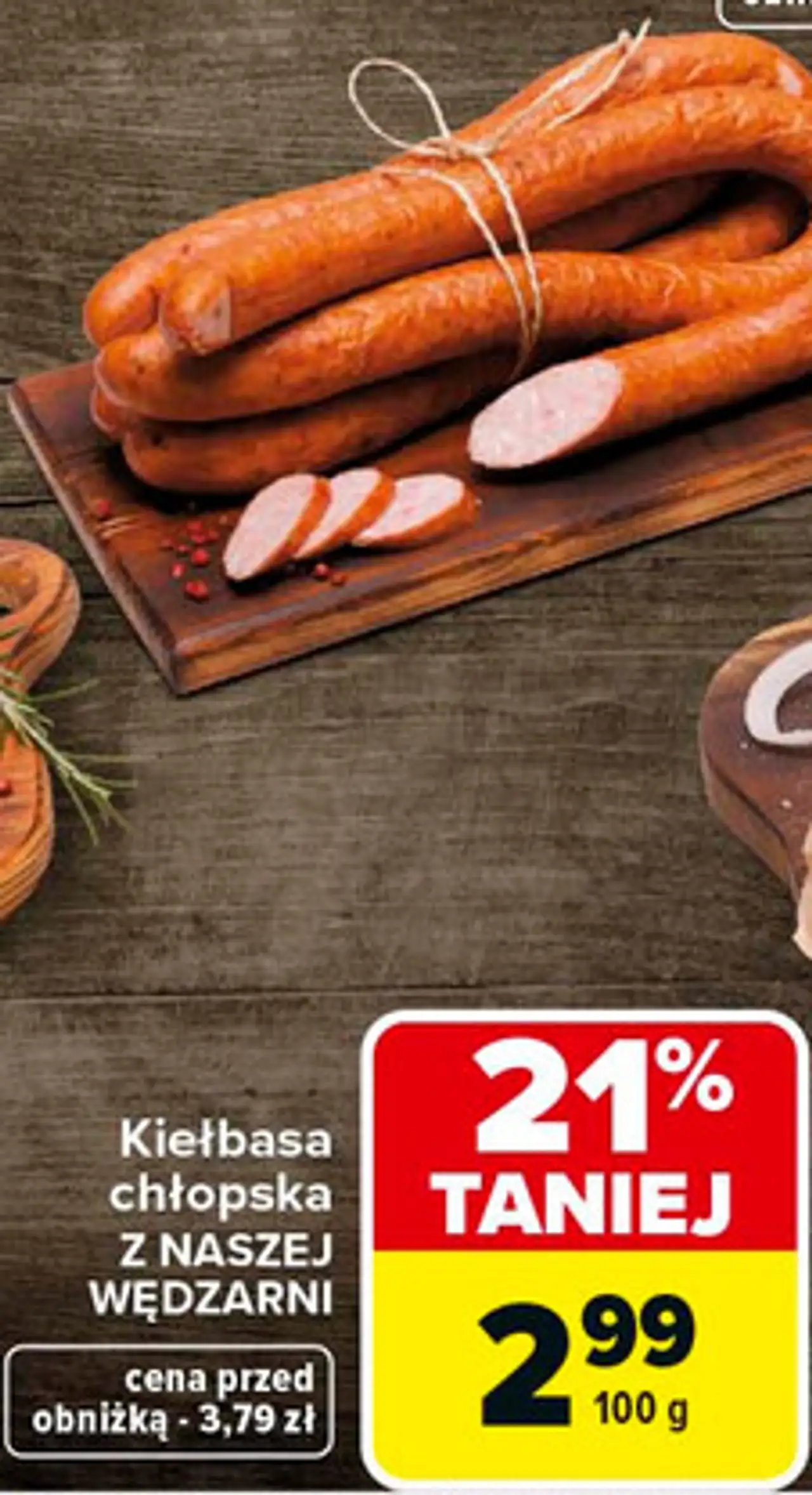 Kiełbasa chłopska Z NASZEJ WĘDZARNI