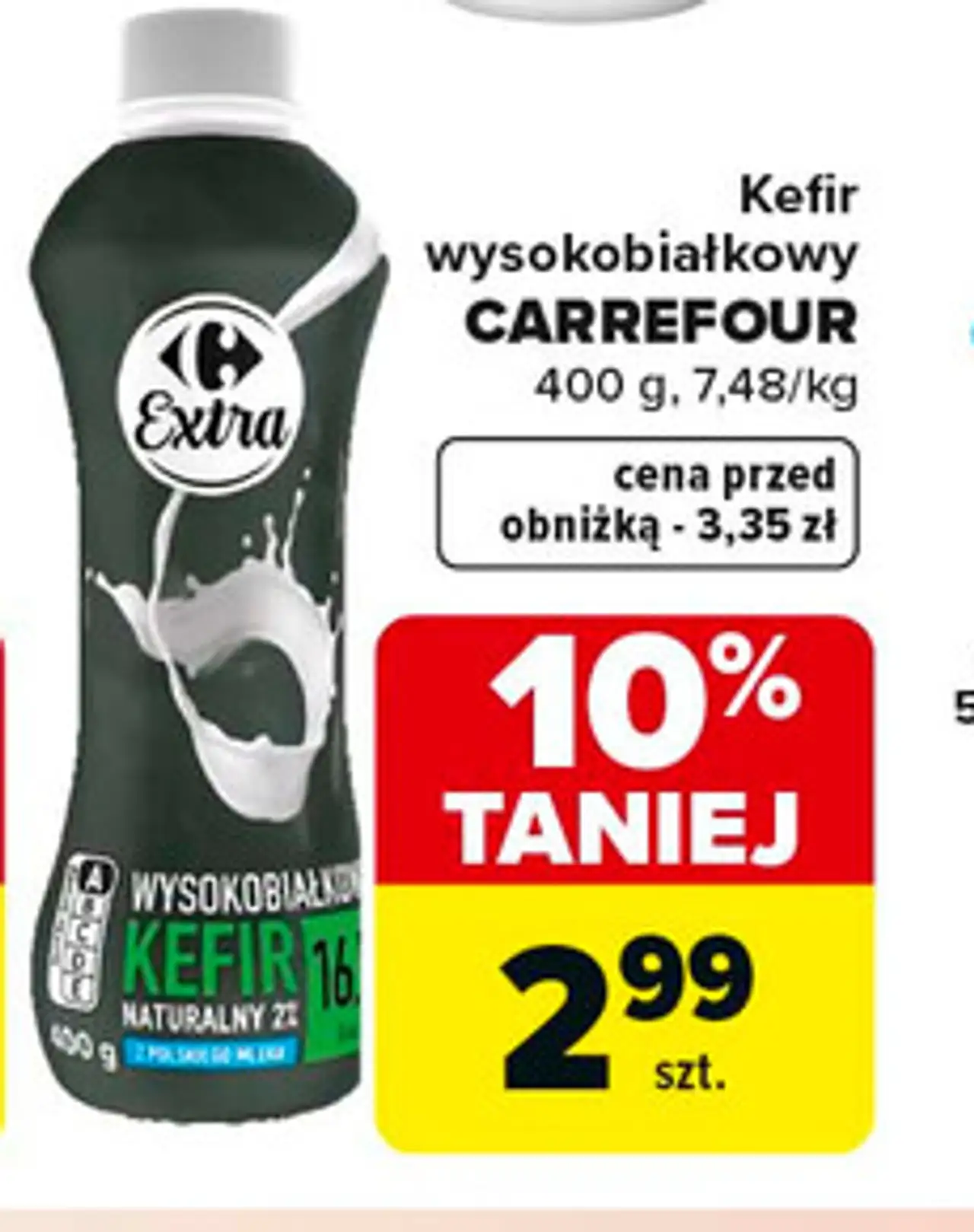 Kefir wysokobiałkowy CARREFOUR
