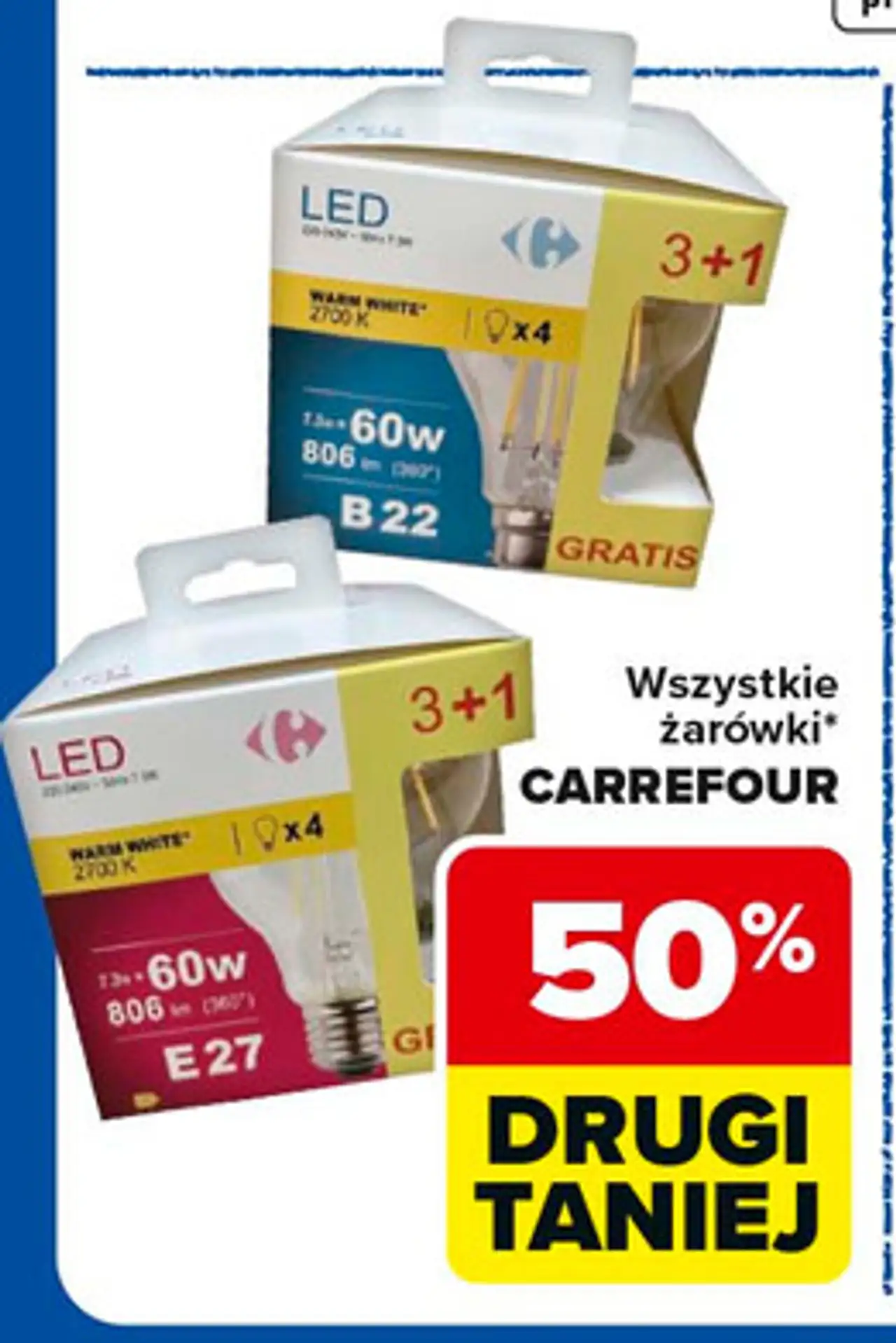 Wszystkie żarówki CARREFOUR