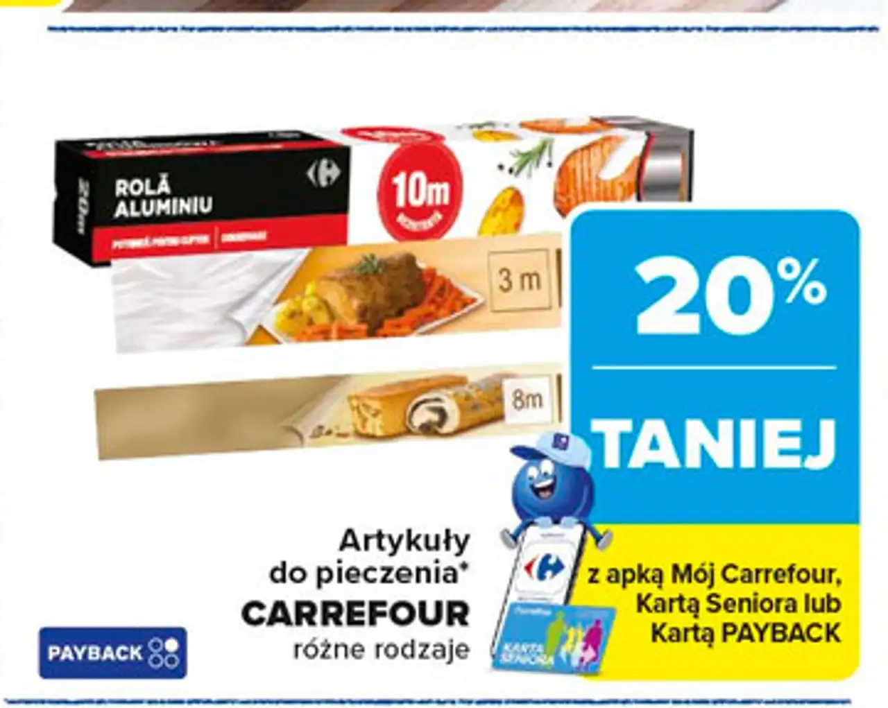 Artykuły do pieczenia CARREFOUR różne rodzaje
