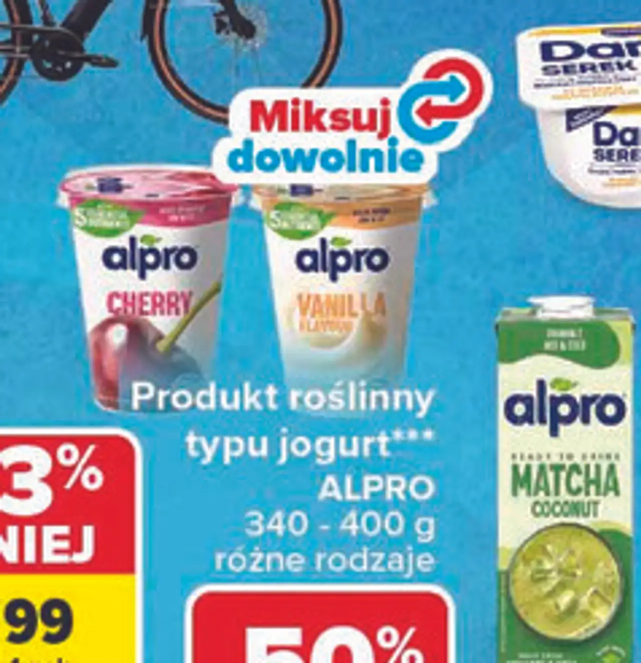 Produkt roślinny typu jogurt ALPRO