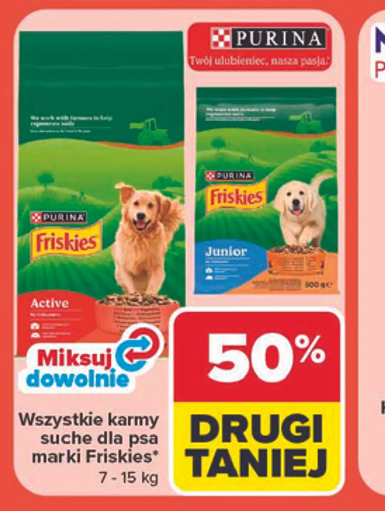 Wszystkie karmy suche dla psa marki Friskies 7 - 15 kg