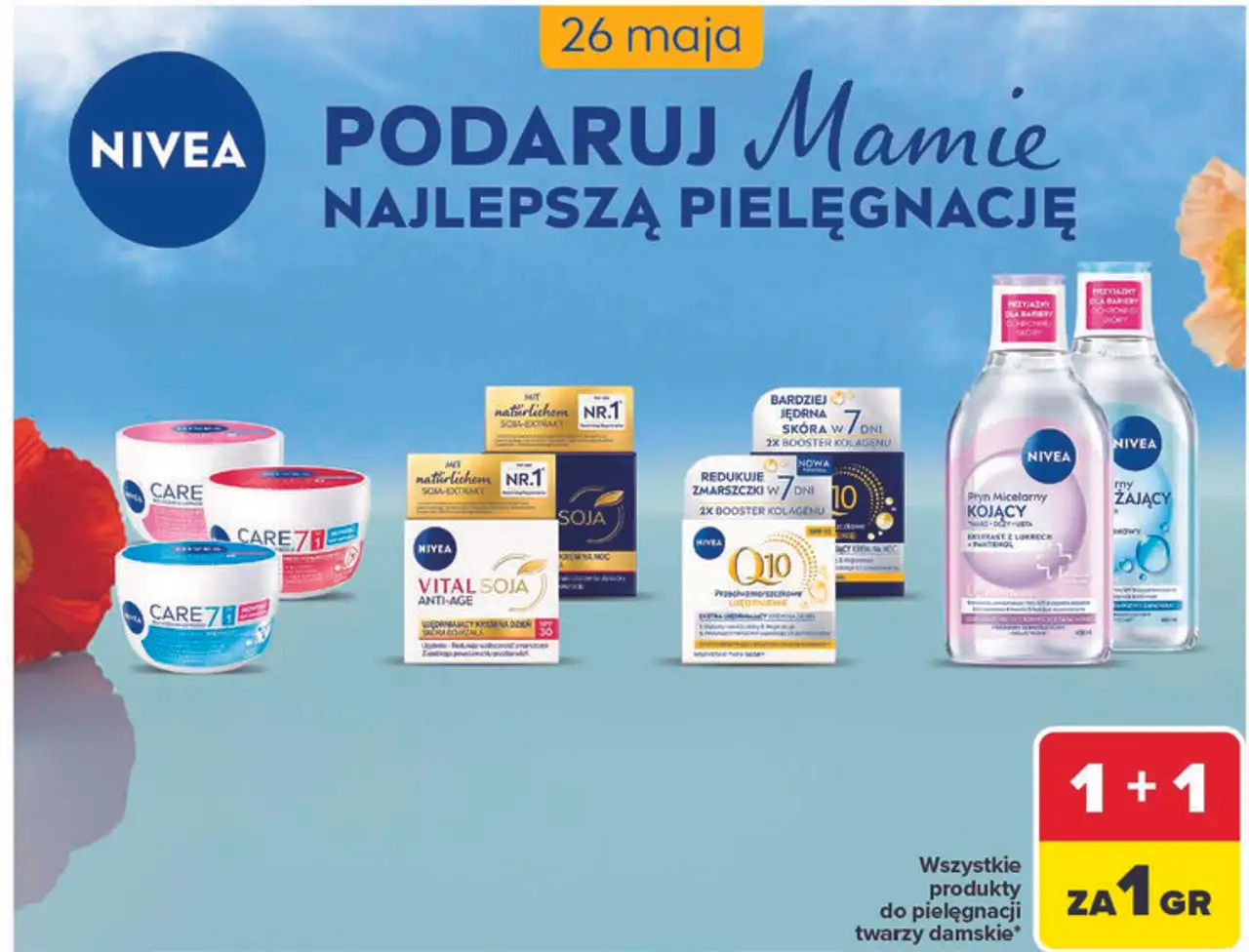 Wszystkie produkty do pielęgnacji twarzy damskie Nivea