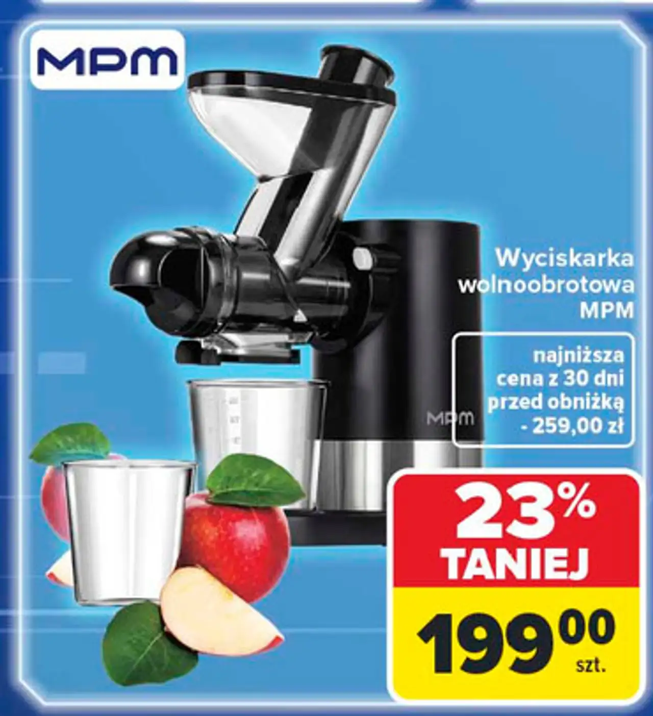 Wyciskarka wolnoobrotowa bso-01m Mpm Product