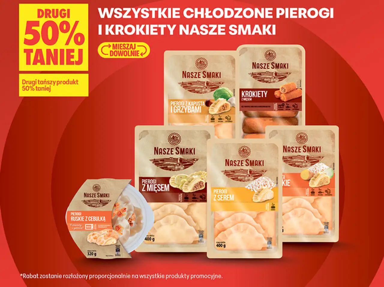Wszystkie chłodzone pierogi i krokiety Nasze Smaki