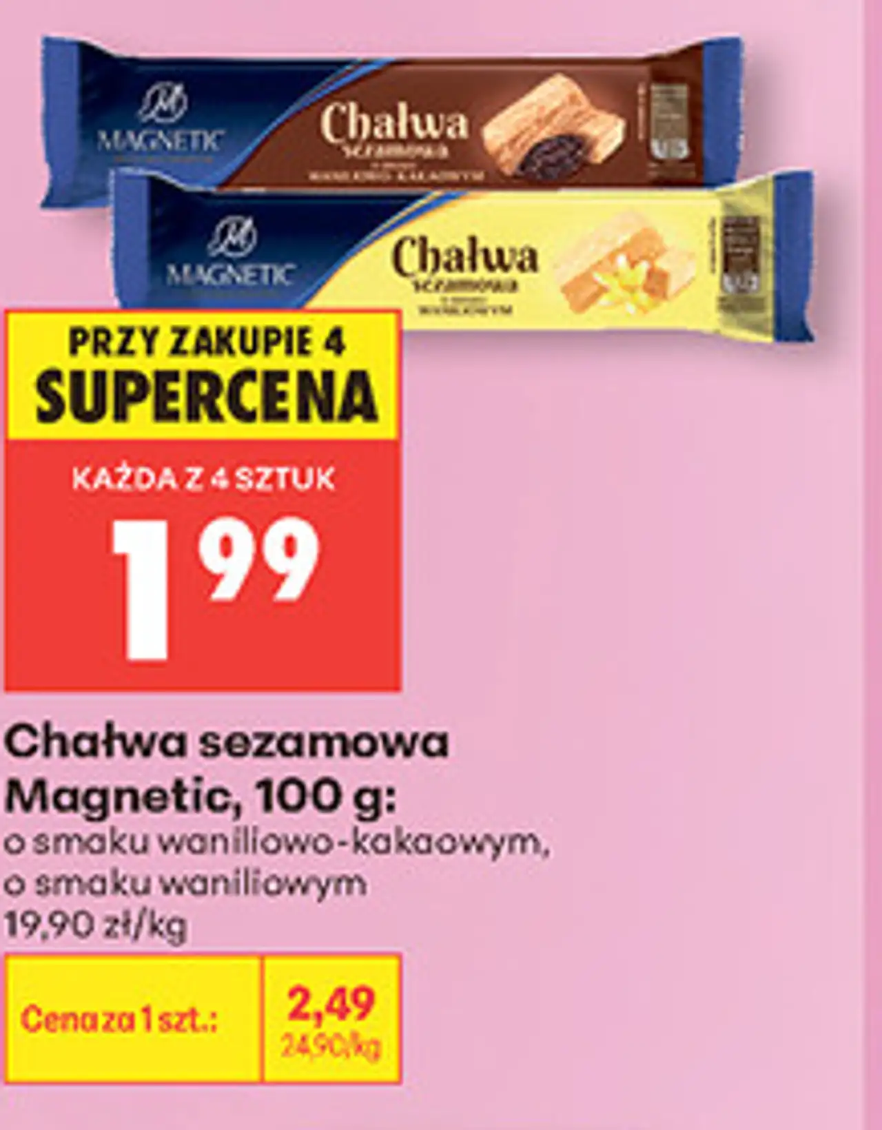Chałwa sezamowa Magnetic