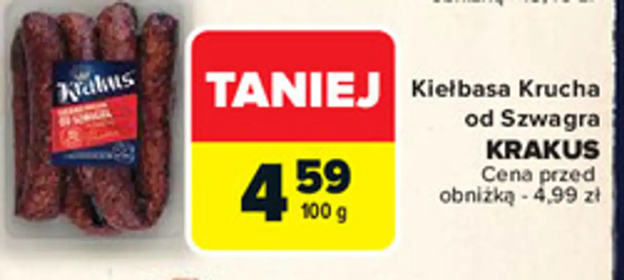 Kiełbasa Krucha od Szwagra Krakus
