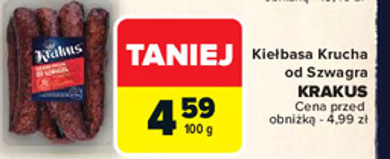 Kiełbasa Krucha od Szwagra KRAKUS