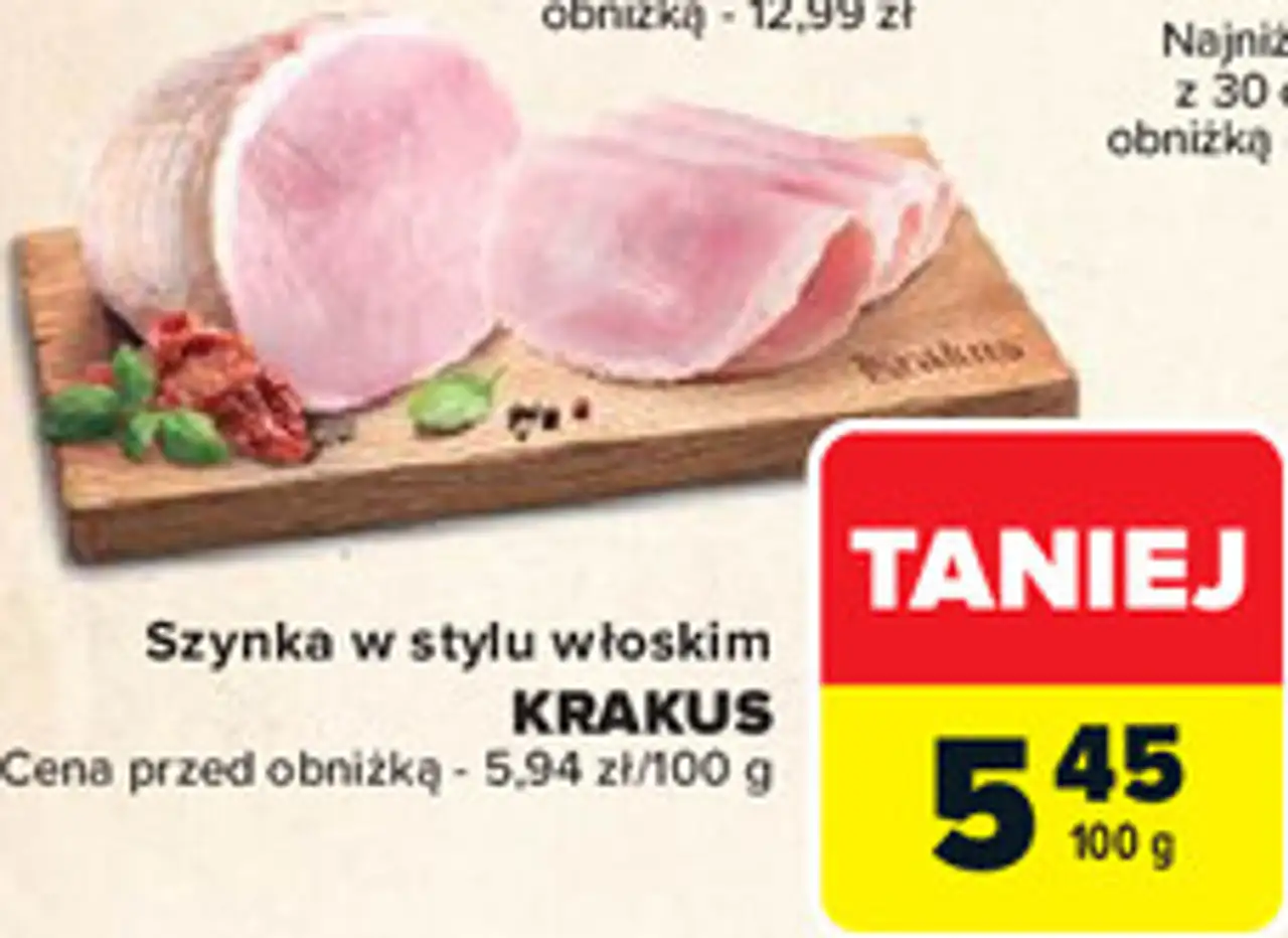 Szynka w stylu włoskim KRAKUS