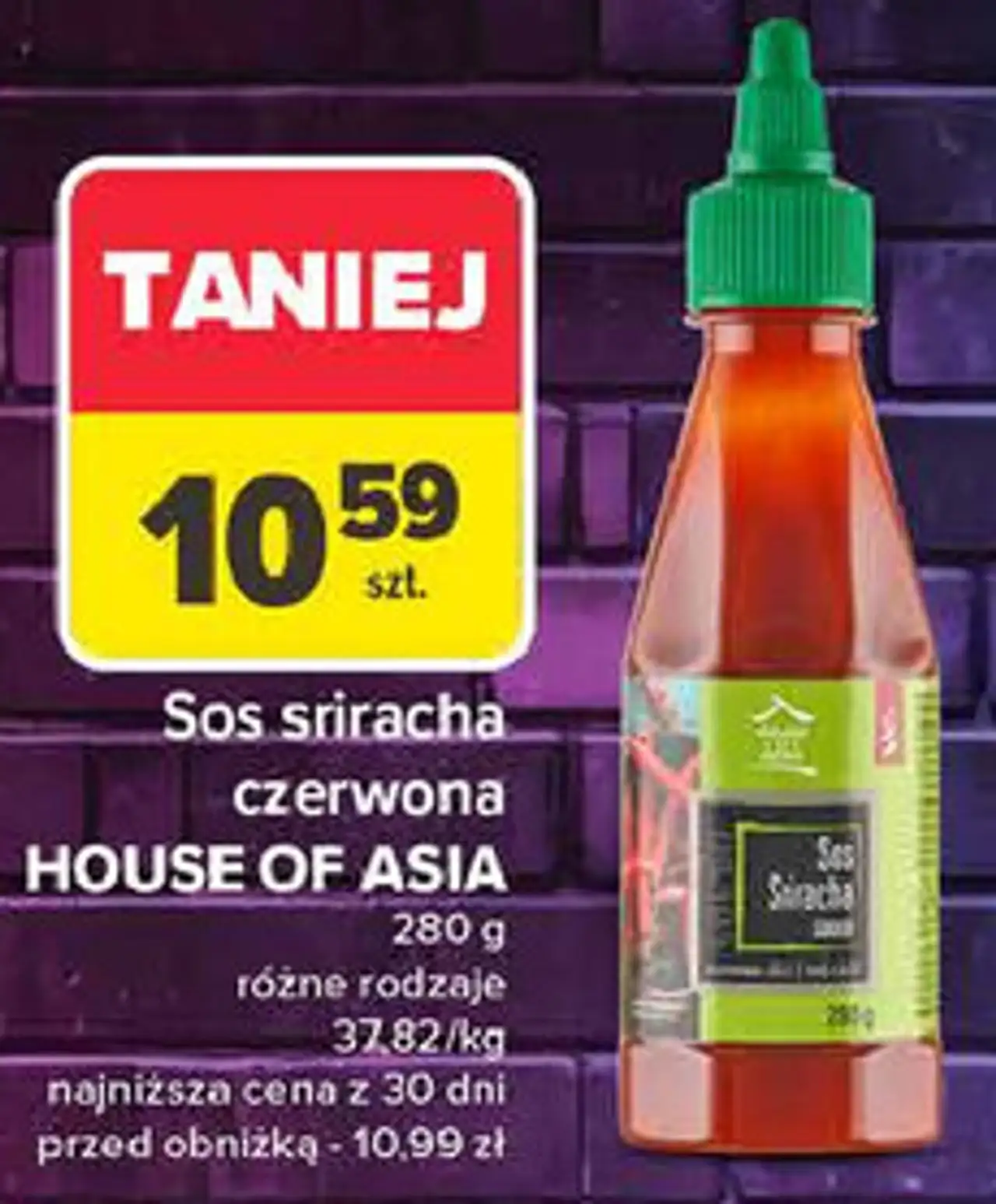 Sos sriracha czerwona HOUSE OF ASIA