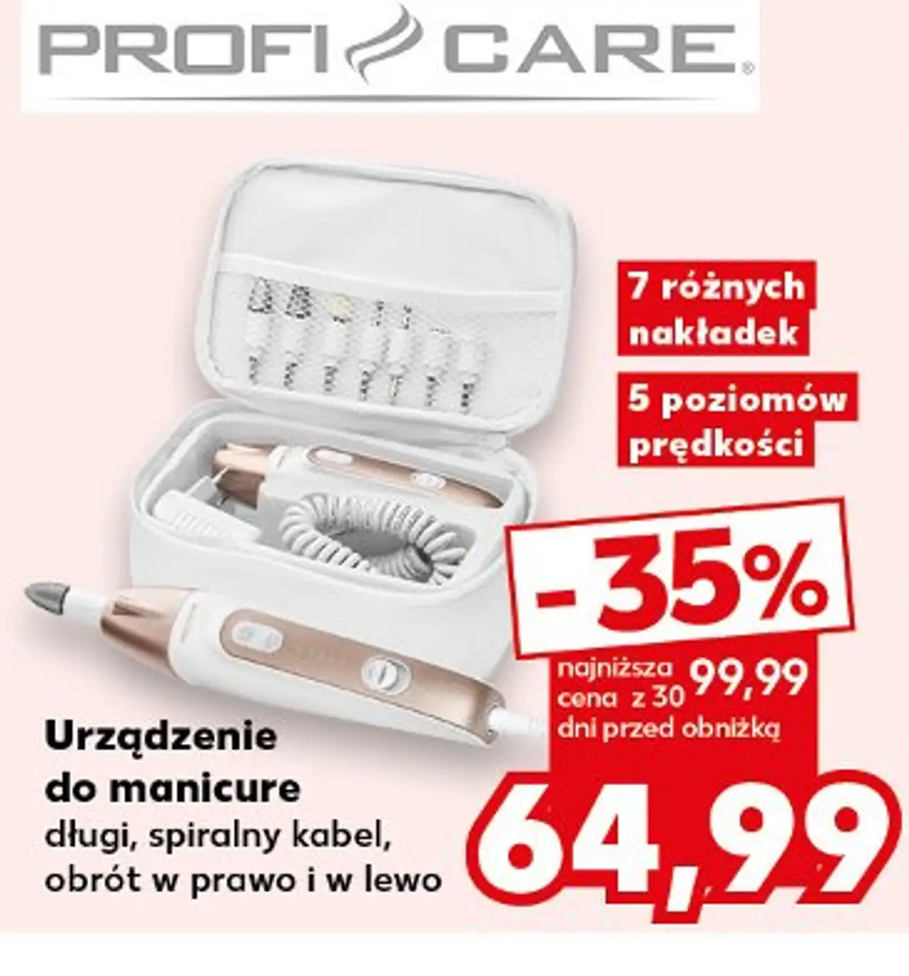 PROFI CARE Urządzenie do manicure