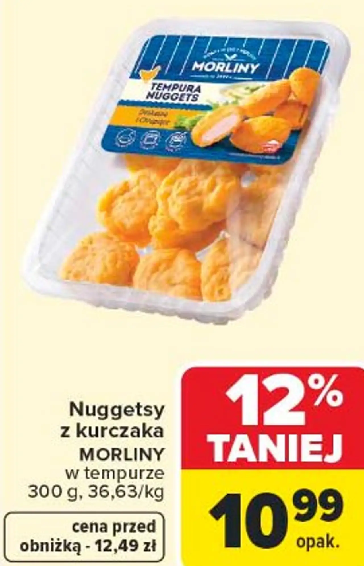 Nuggetsy z kurczaka MORLINY