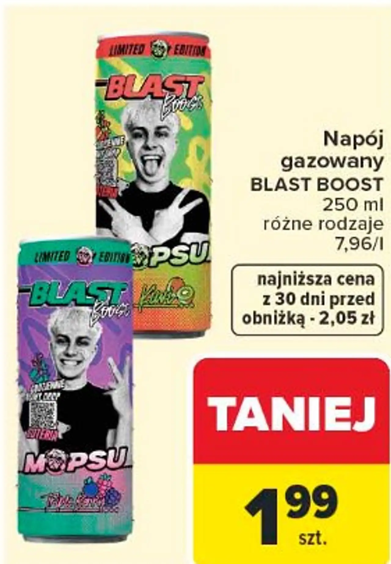 Blast Boost Napój gazowany
