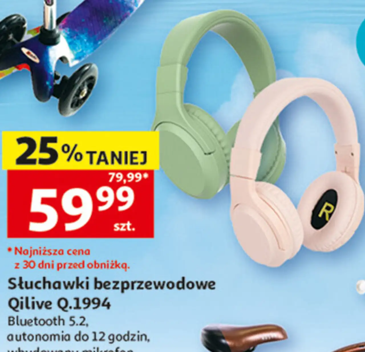 Słuchawki bezprzewodowe Qilive Q.1994