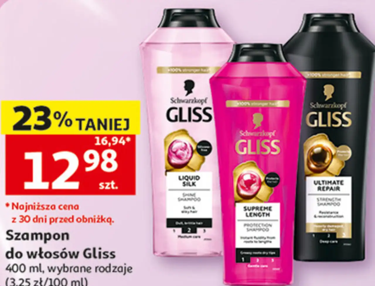 Szampon do włosów Gliss