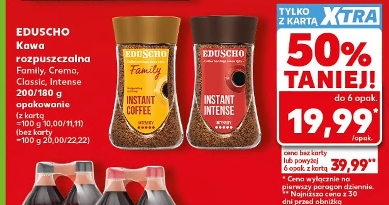 Kawa rozpuszczalna Family, Crema, Classic, Intense 200/180 g