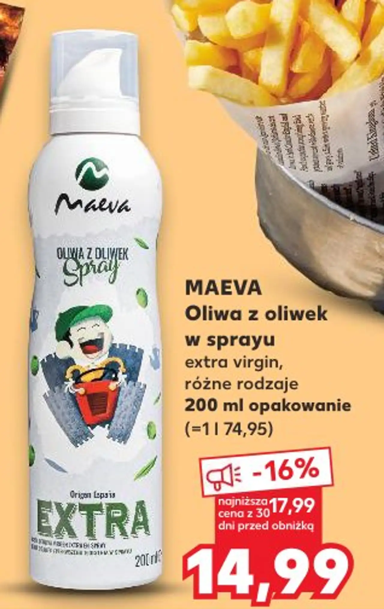 Oliwa z oliwek w sprayu extra virgin, różne rodzaje 200 ml opakowanie
