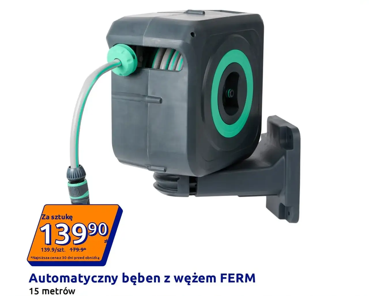 Automatyczny bęben z wężem FERM
