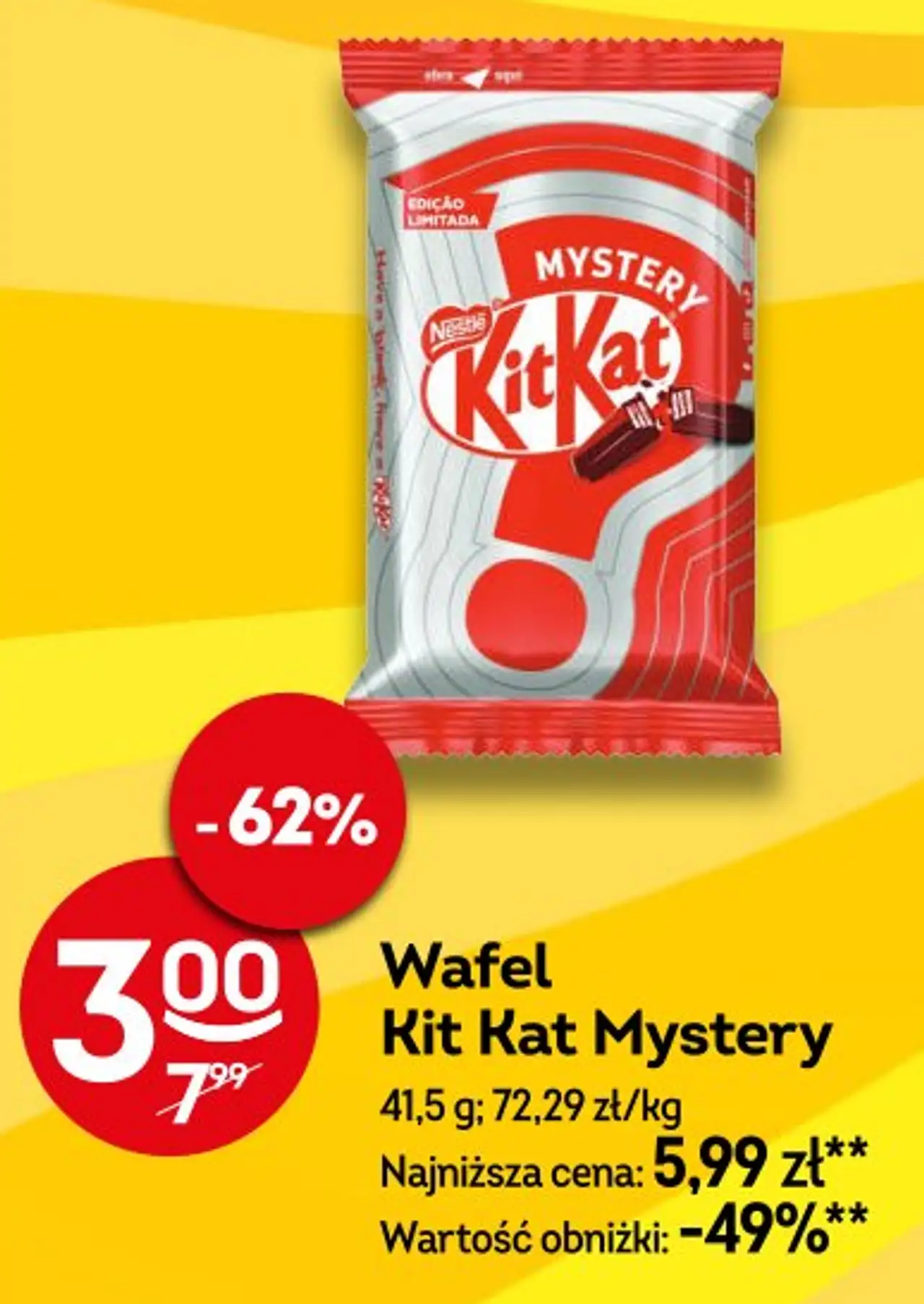 Nestlé Kit Kat Mystery Wafel